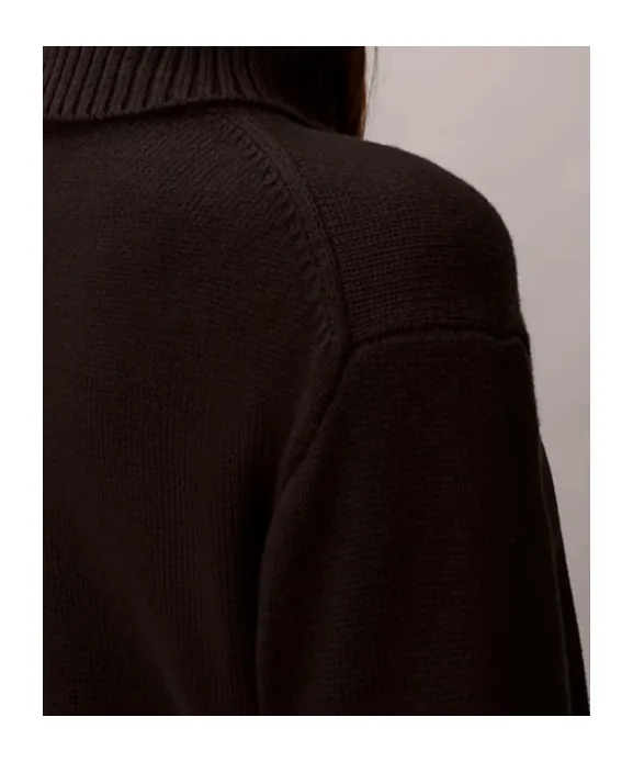 Soft Chenille Roll Neck Jumper