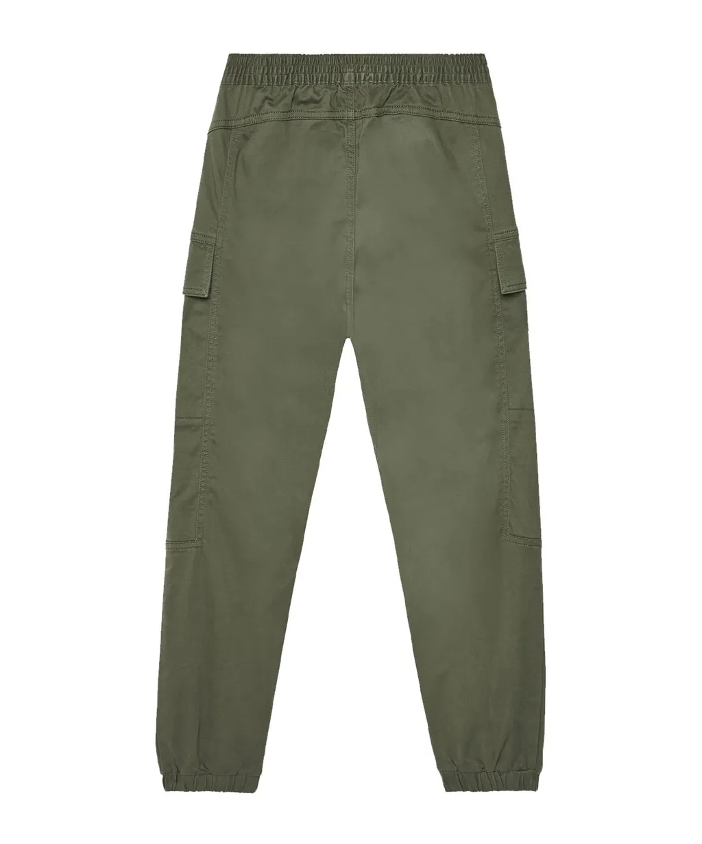Kids Logo Embroidered Elasticated Waistband Trousers