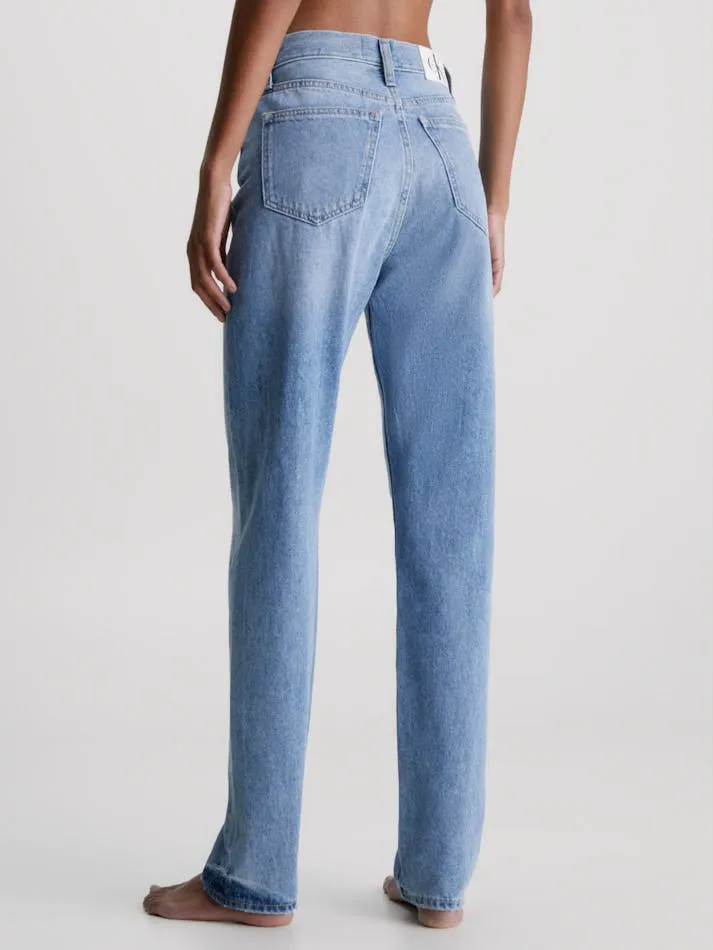 Authentic High-Rise Straight-Leg Jeans