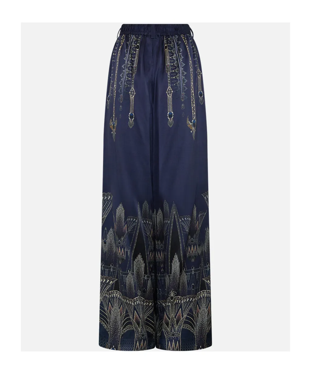 Belt-Loop Casual Pants
