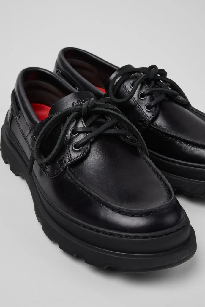 Lace-Up Boat Shoes