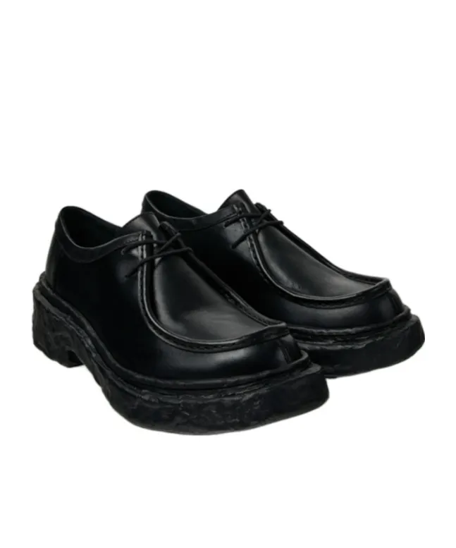 Leather Lace-Up Shoes