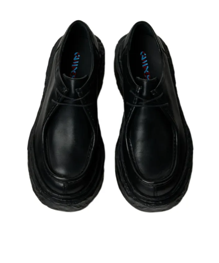 Leather Lace-Up Shoes