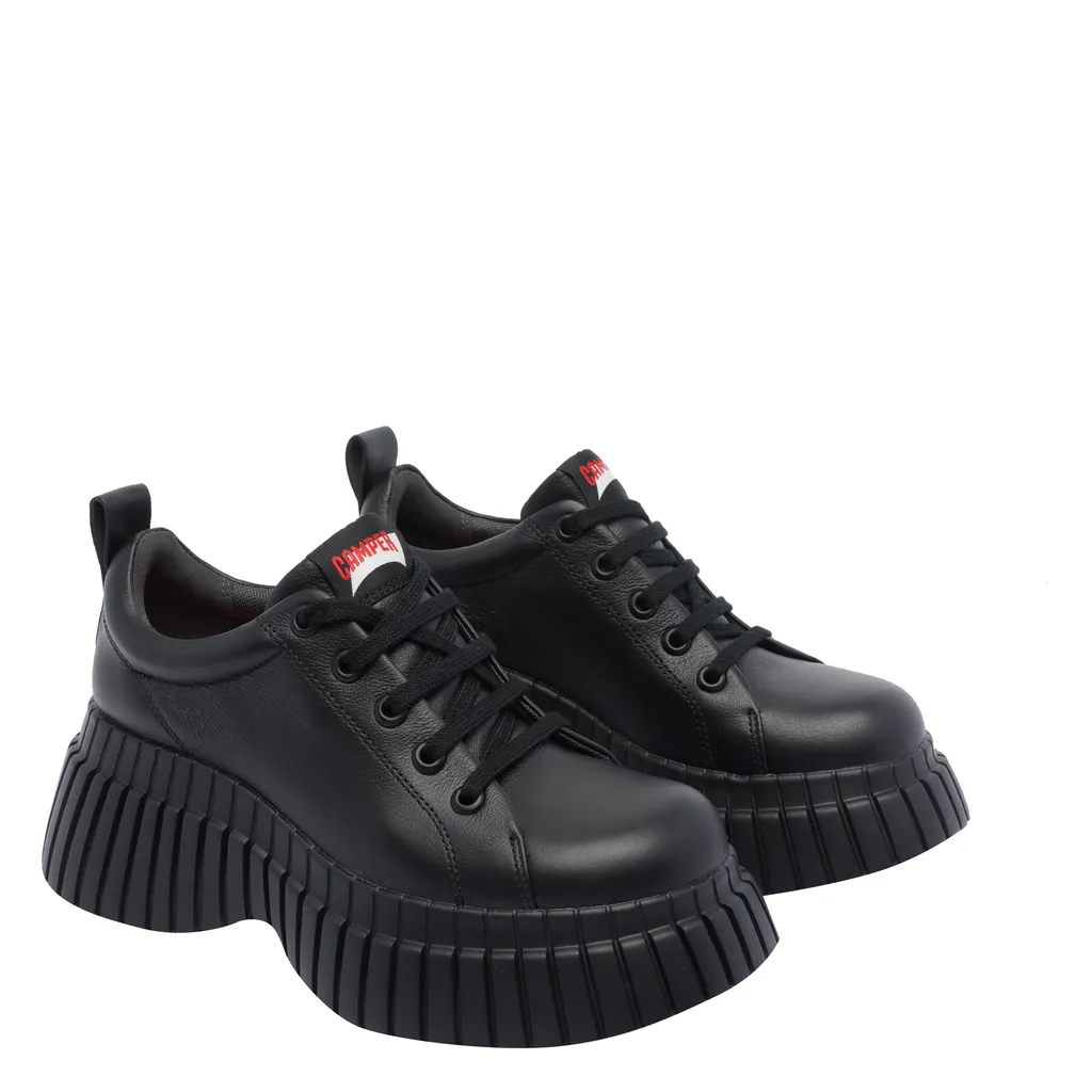 Pix Bcn Platform Lace-Up Sneakers