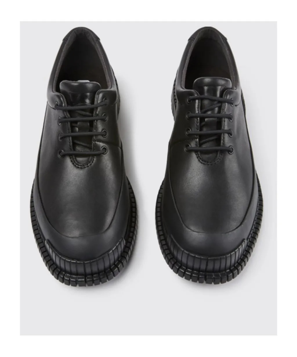 Pix Round Toe Lace-Up Shoes