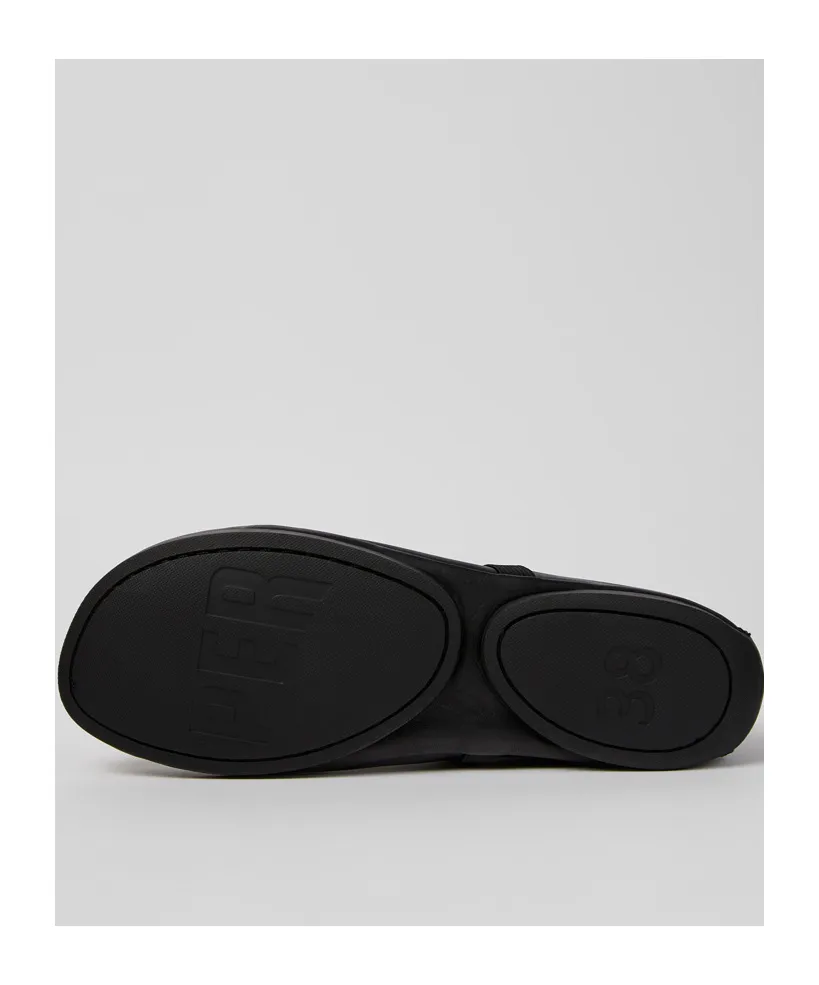 Right Nina Leather Ballerina Shoes