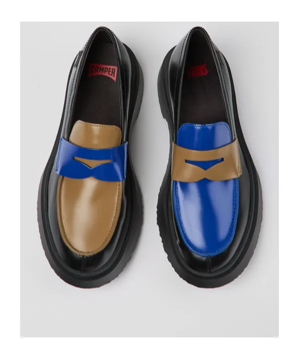 Walden Twins 45Mm Leather Penny Loafers
