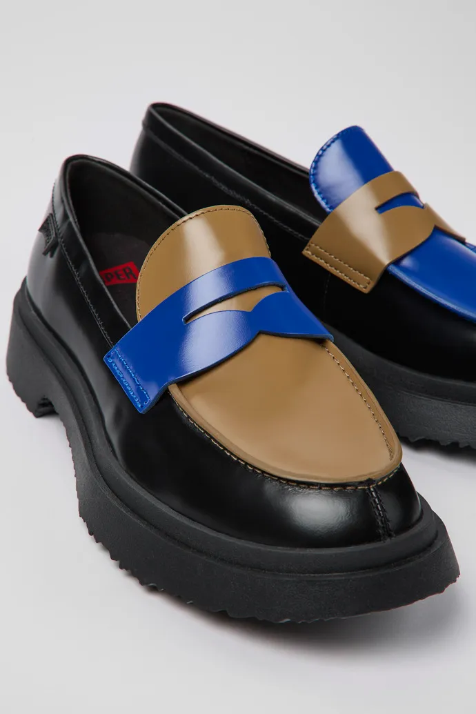 Walden Twins 45Mm Leather Penny Loafers
