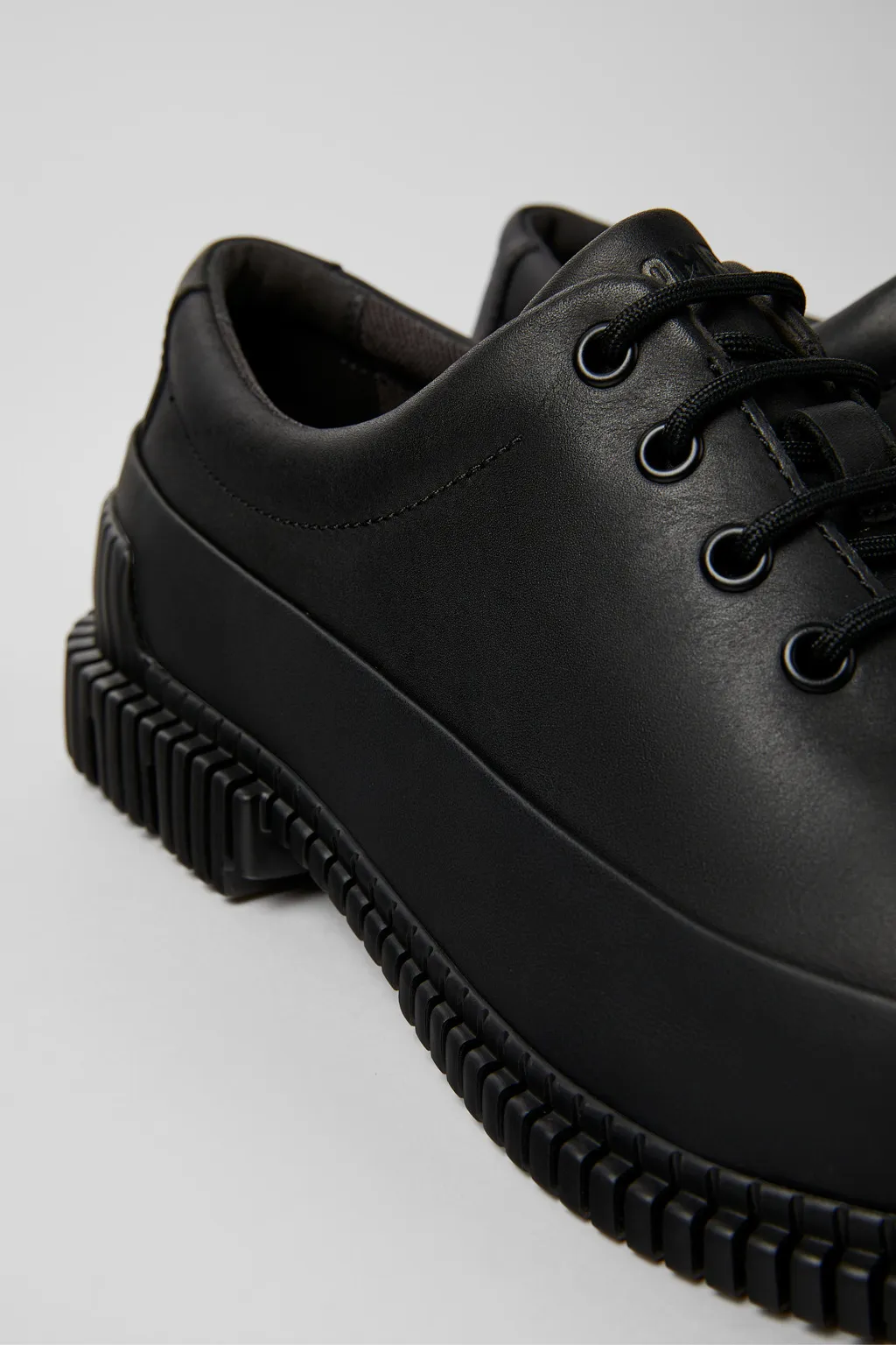 30Mm Lace-Up Leather Derby Shoes