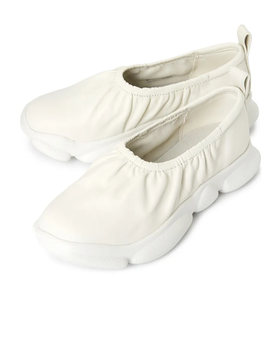 Karst Leather Ballerina Shoes
