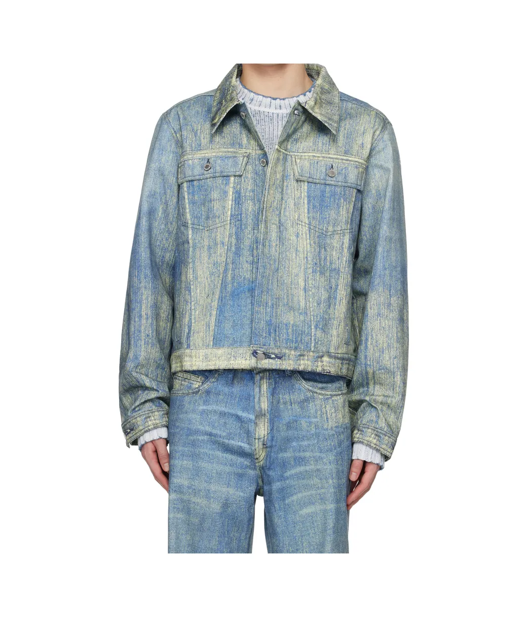 Printed Denim Jacket