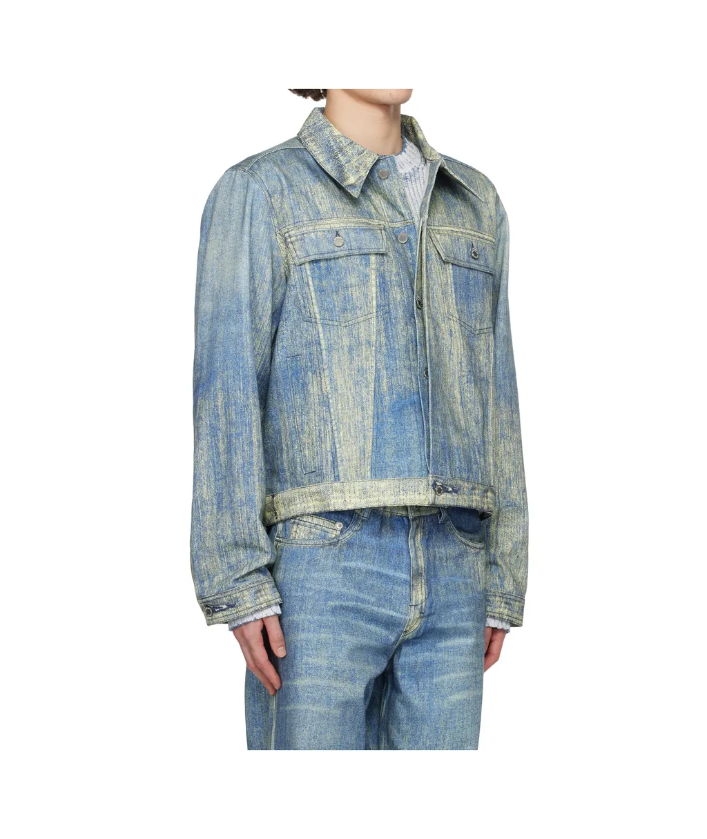 Printed Denim Jacket
