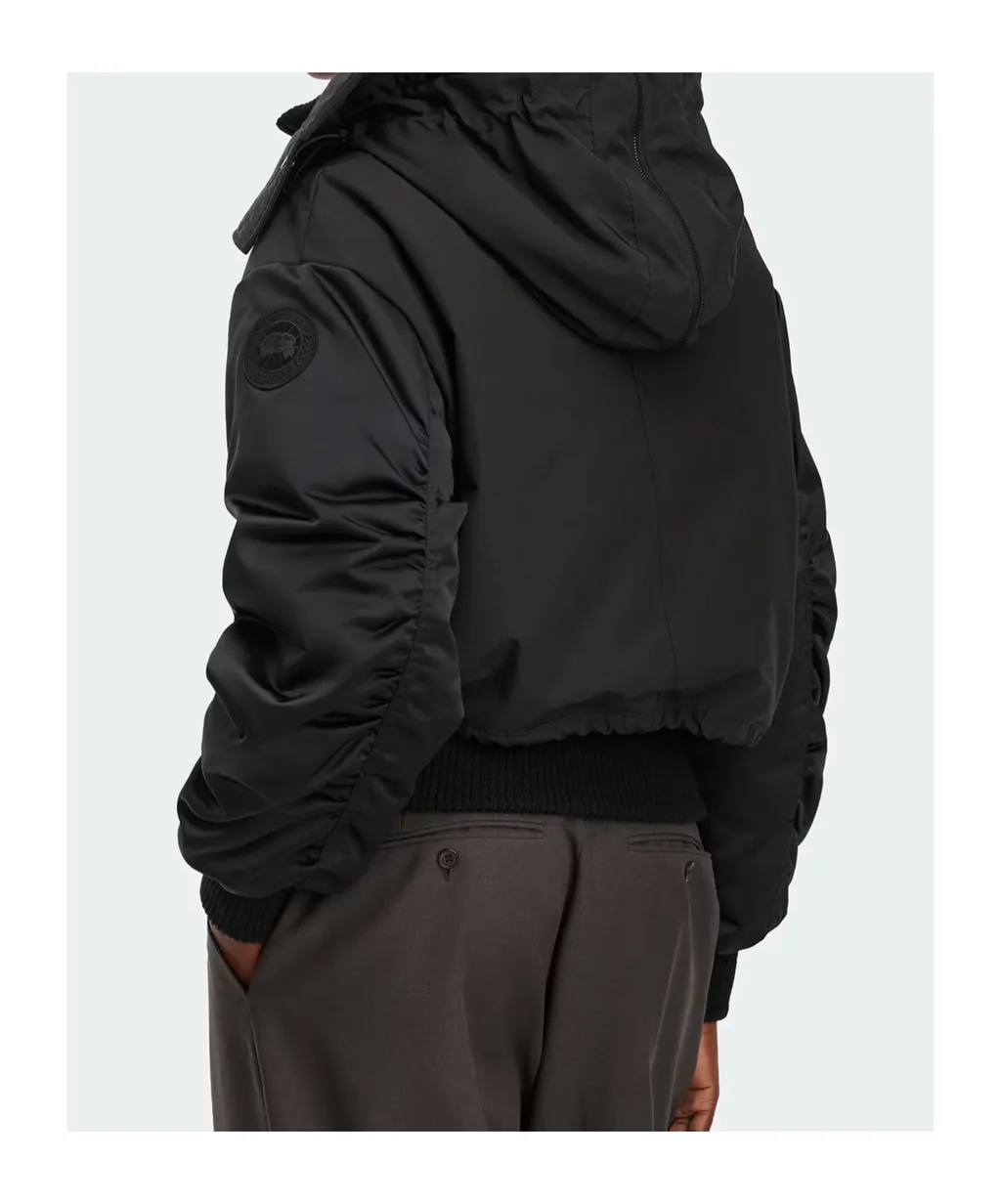 Cropped Hooded Jacket