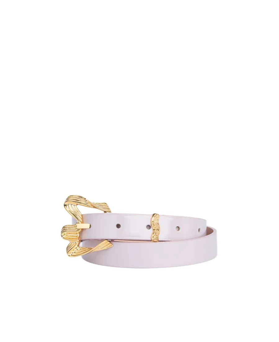 Sculpted-Buckle Belt