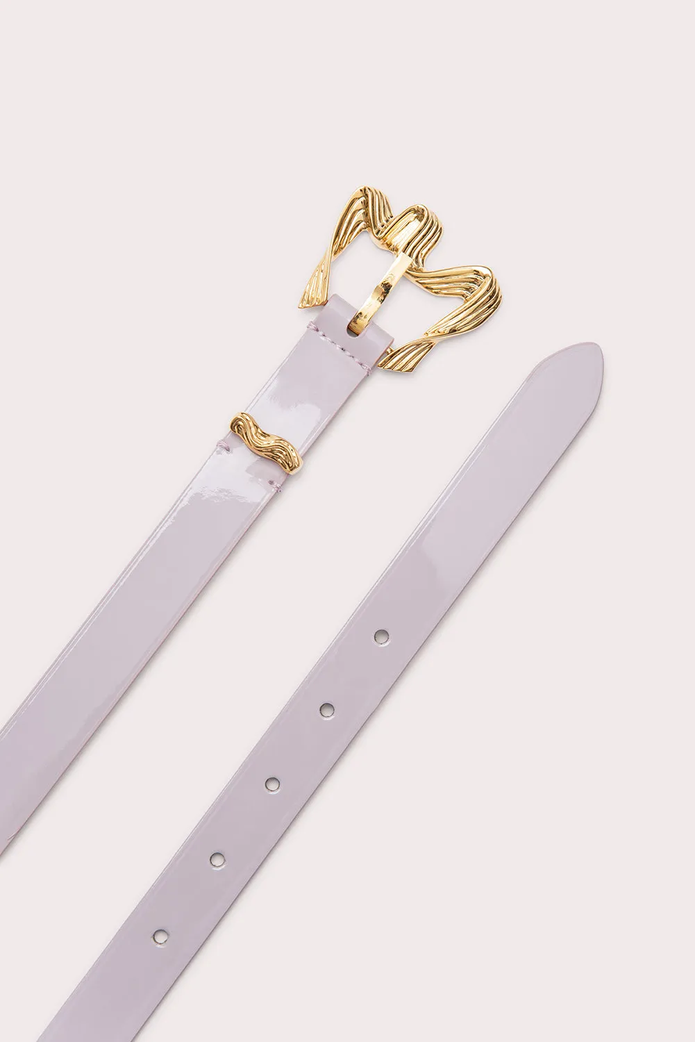 Sculpted-Buckle Belt