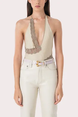 Sculpted-Buckle Belt