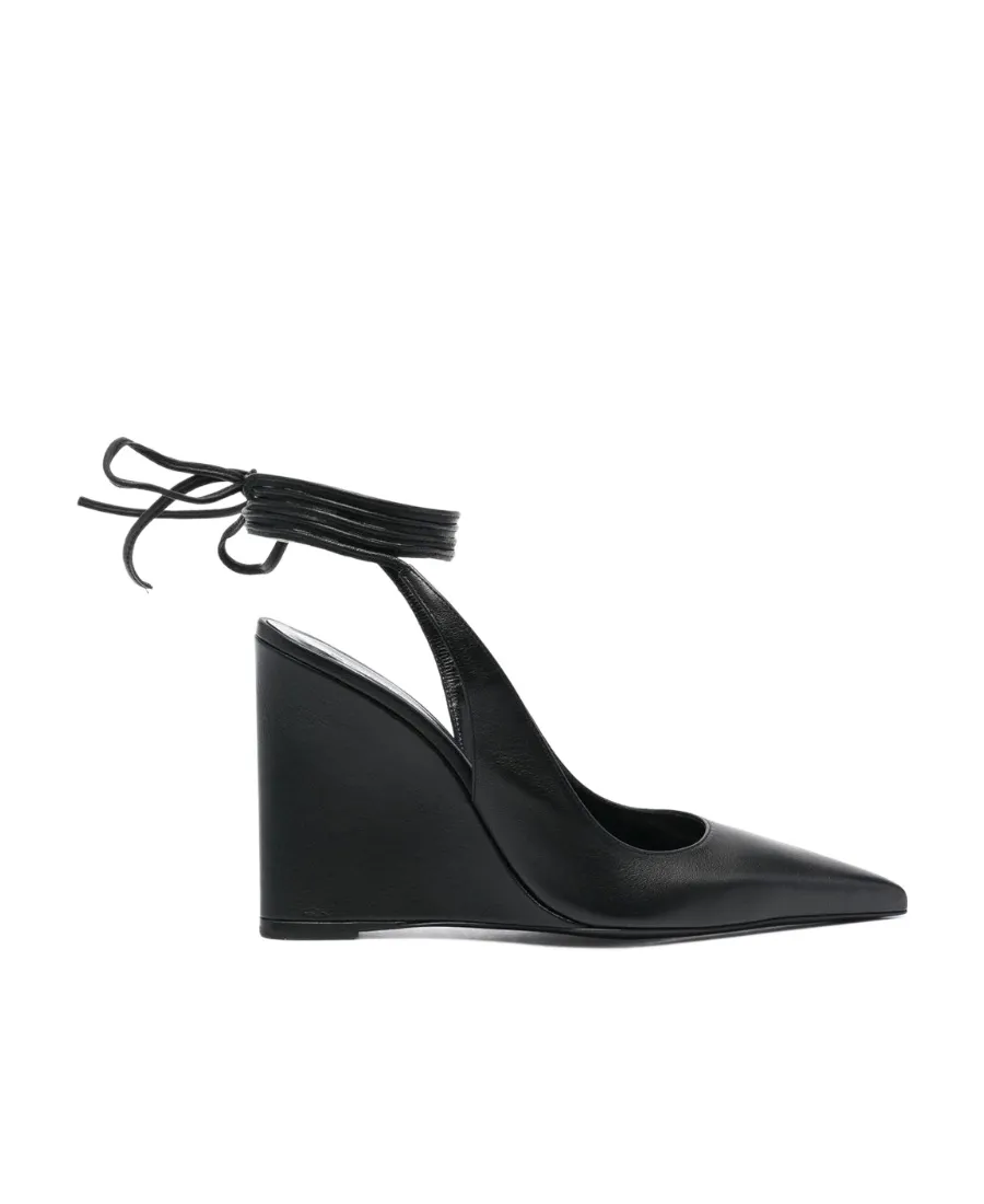 Pointed Toe Wedge Pumps