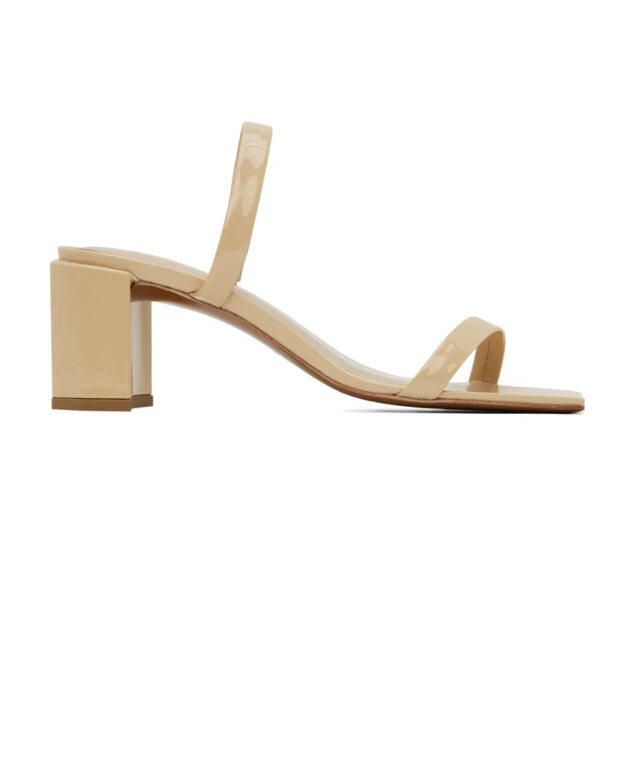 Logo High-Heeled Sandals