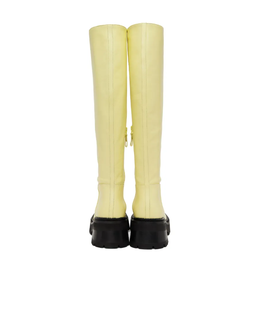 Thick-Heeled Boots