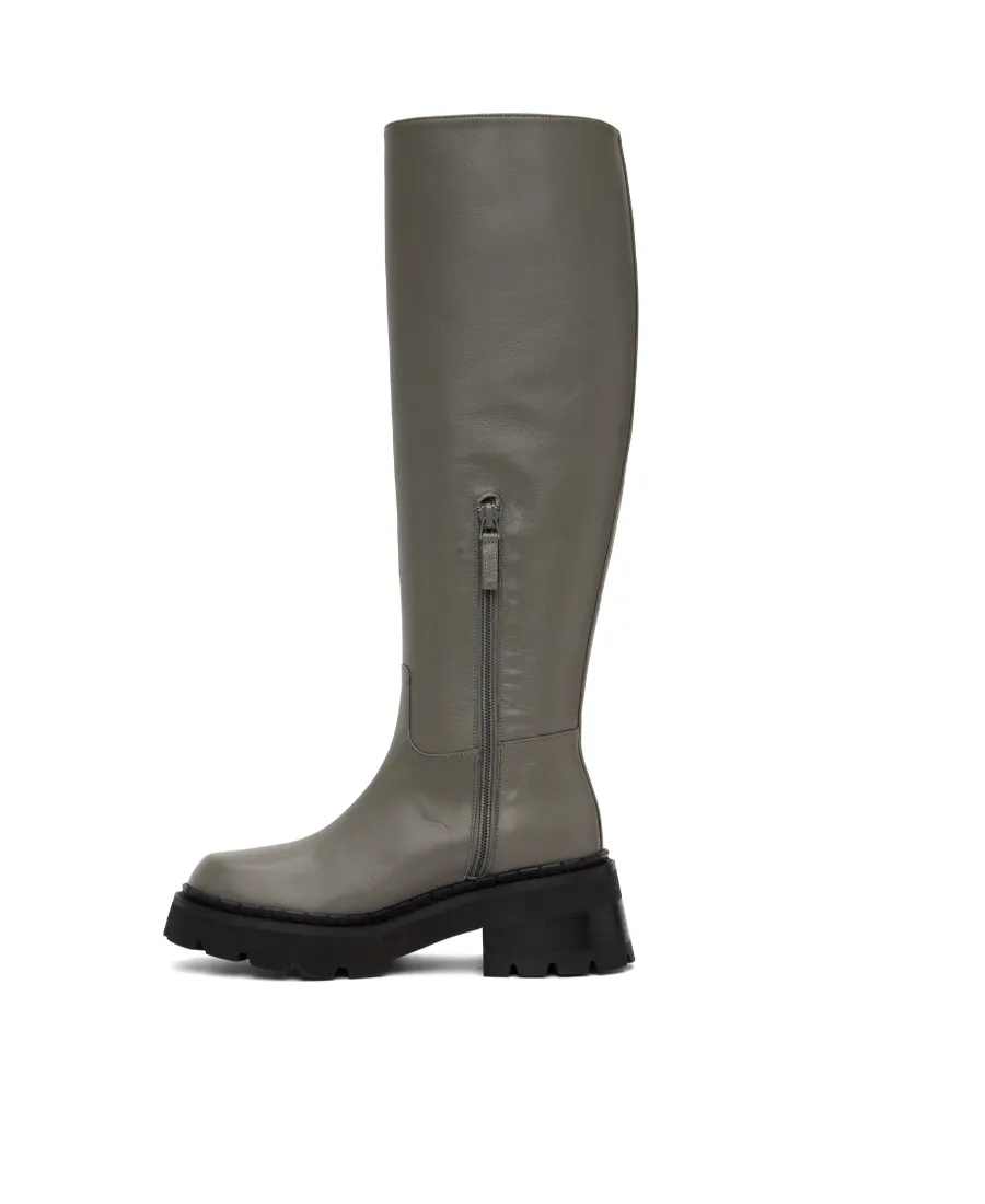 Thick-Heeled Boots