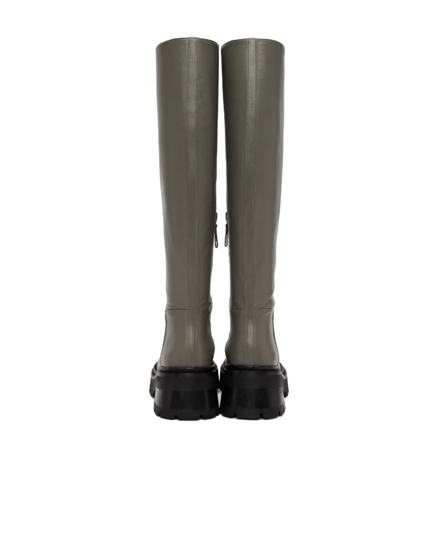 Thick-Heeled Boots