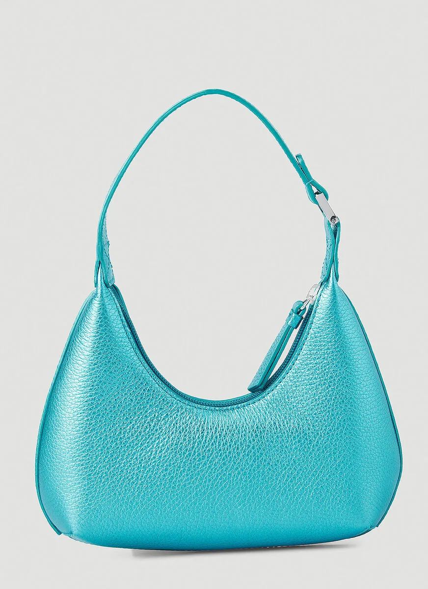 Baby Amber Metallic-Effect Shoulder Bag