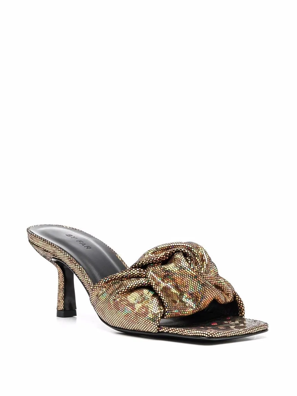 Bow Tie Details High-Heeled Sandals