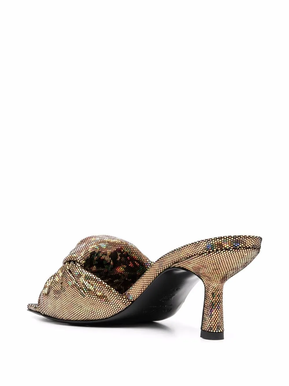 Bow Tie Details High-Heeled Sandals