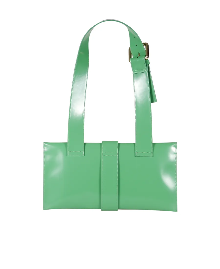 Carol Buckle Detailed Shoulder Bag