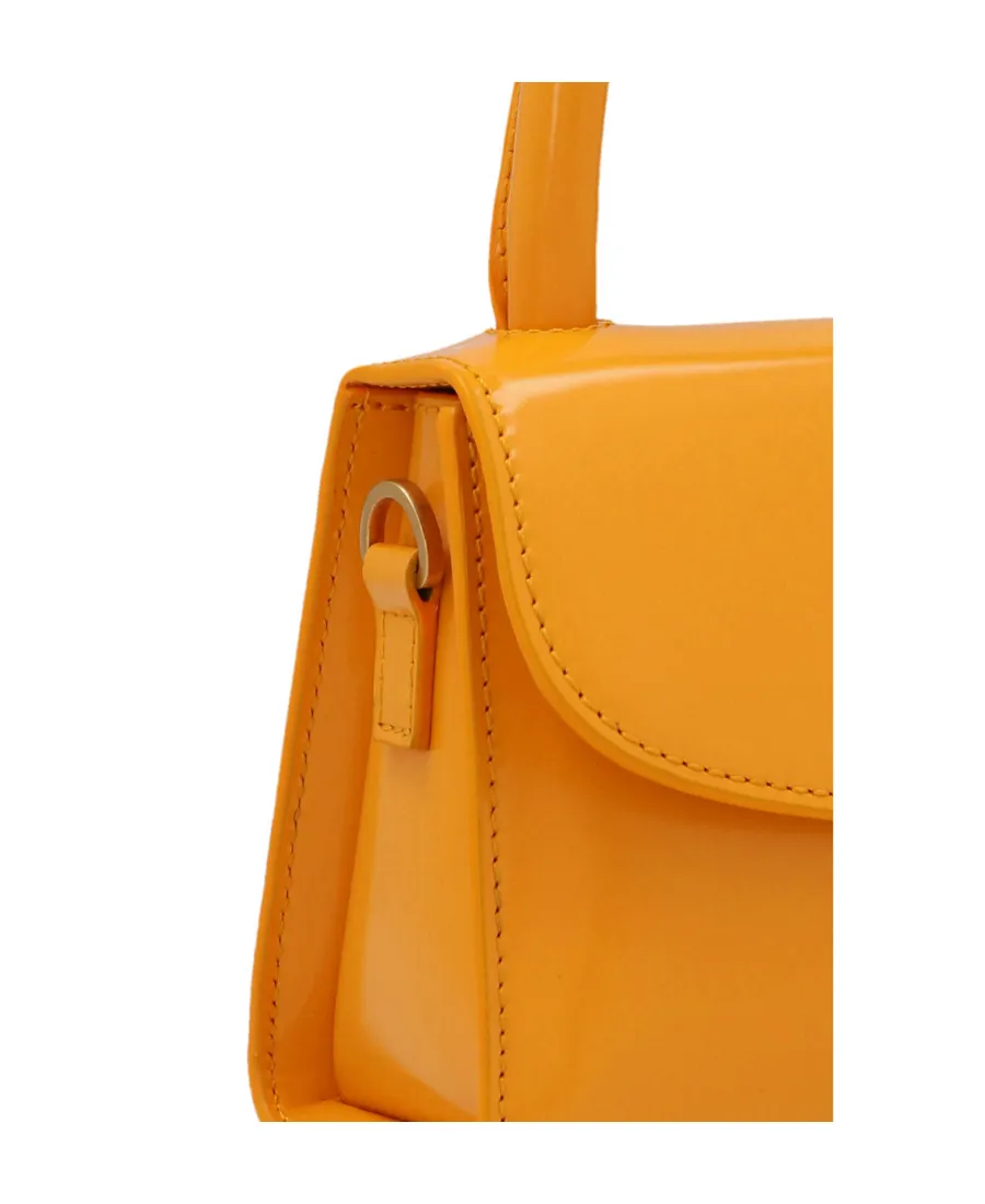 Mini Rounded Top-Handle Tote Bag