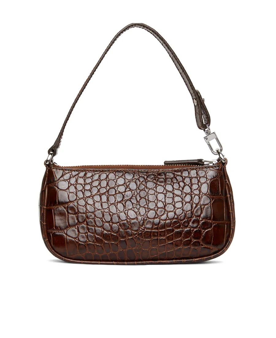 Mini Rachel Embossed Shoulder Bag