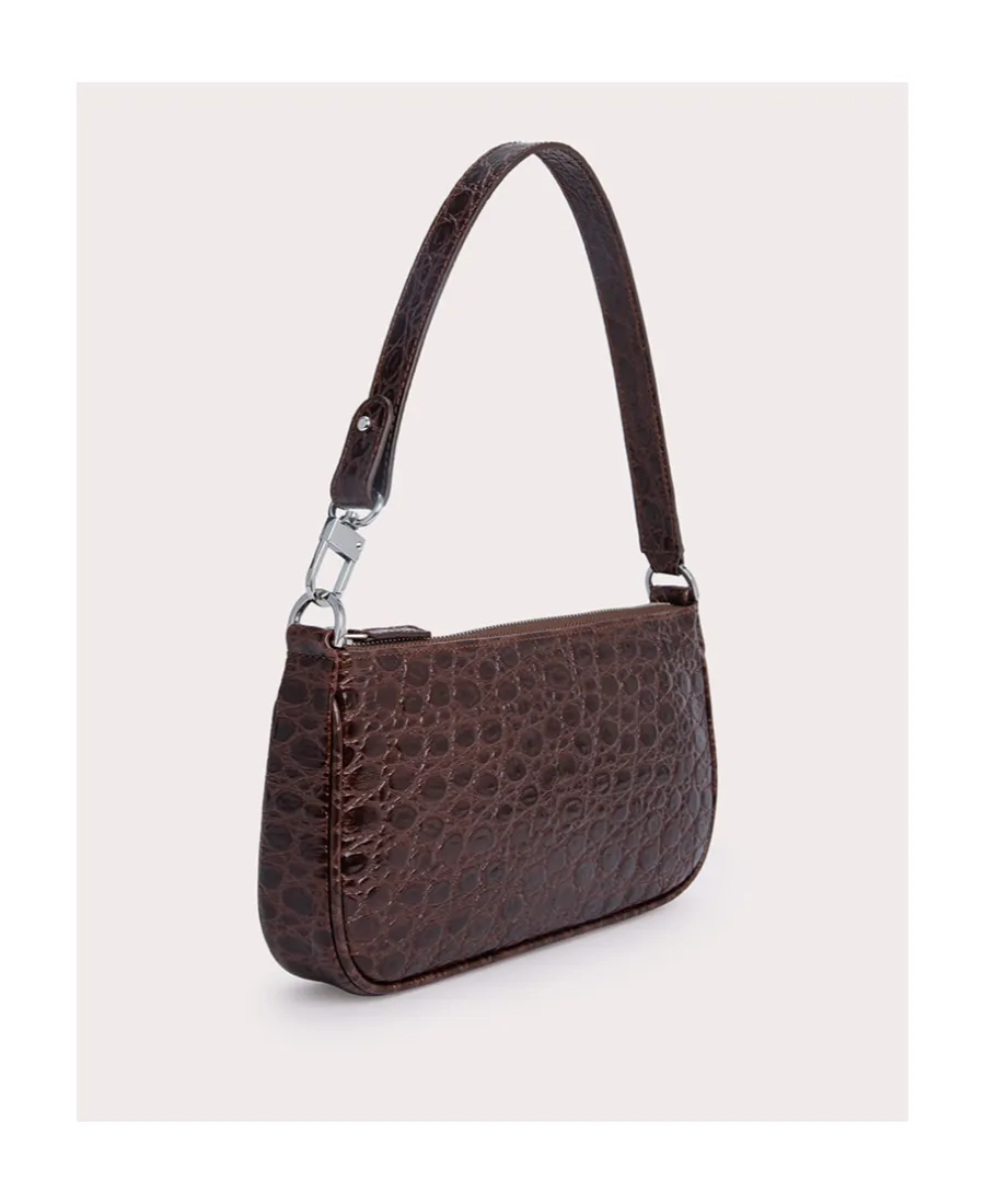 Rachel Embossed Shoulder Bag