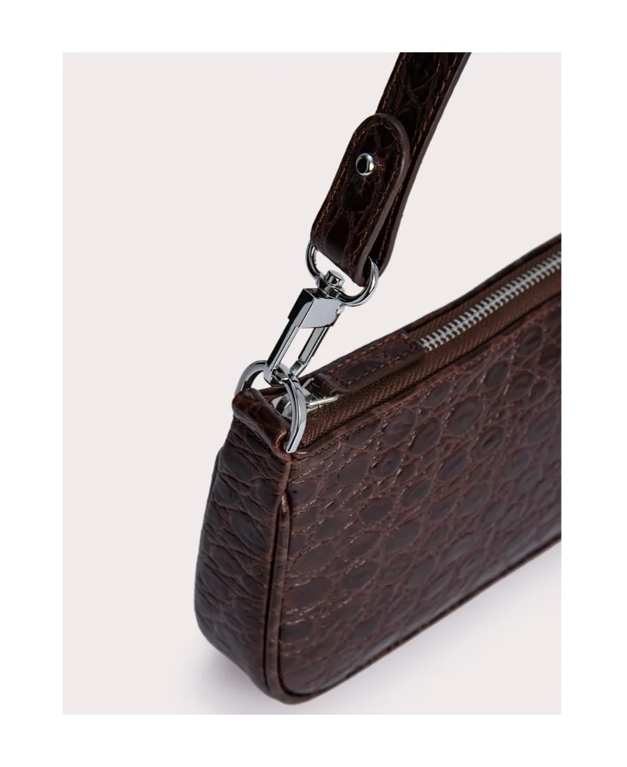 Rachel Embossed Shoulder Bag