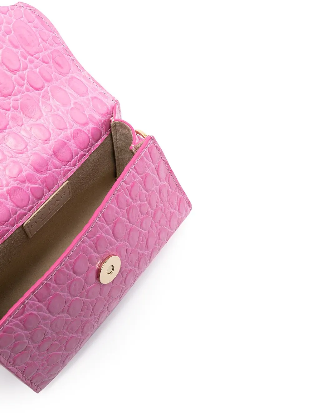 Imitation Crocodile Embossed Mini Handbag