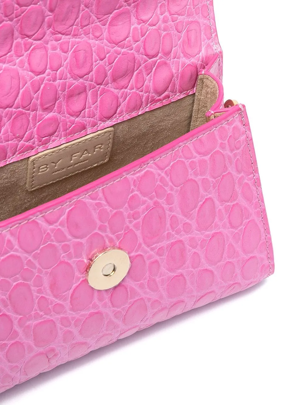 Imitation Crocodile Embossed Mini Handbag