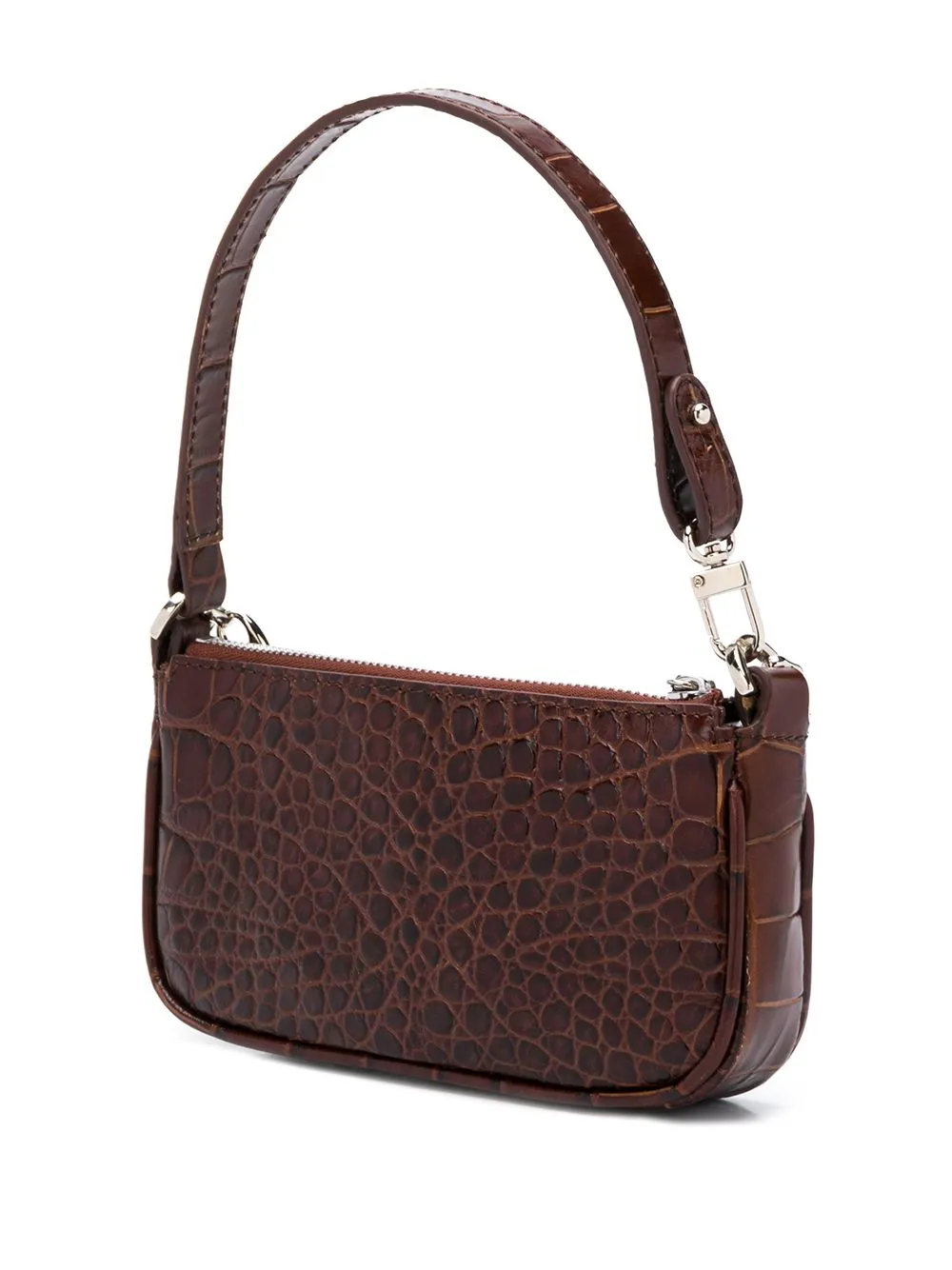 Embossed Zipper Tote