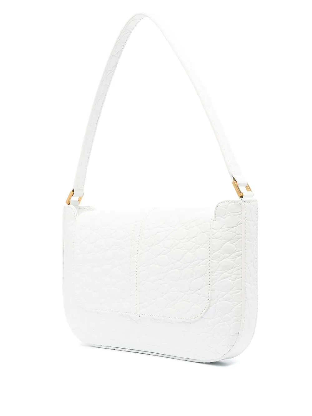 Miranda Crocodile-Effect Shoulder Bag