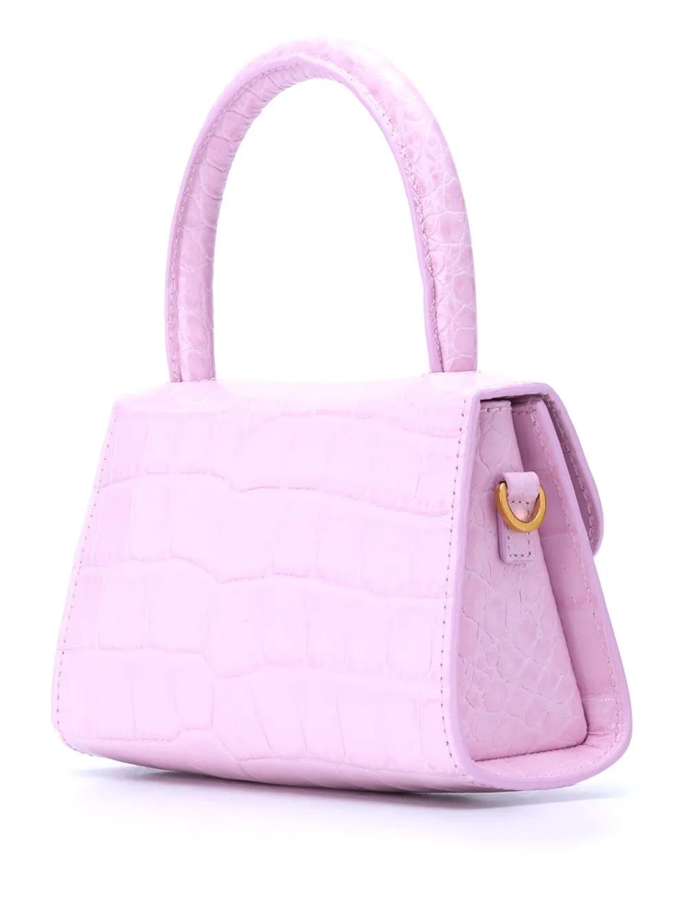 Embossed Top Handle Bag