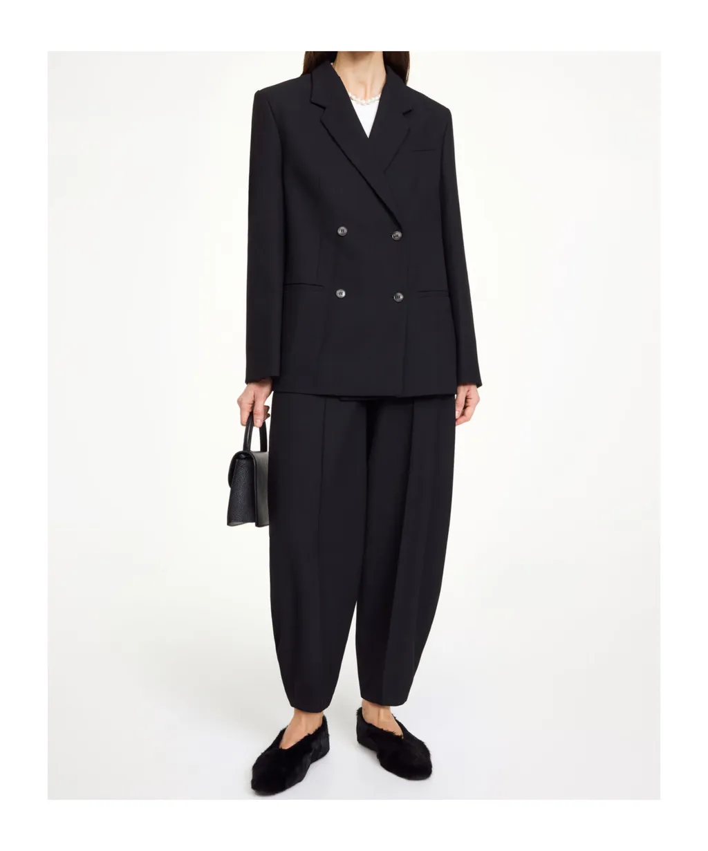 Double-Breasted Suit Jacket