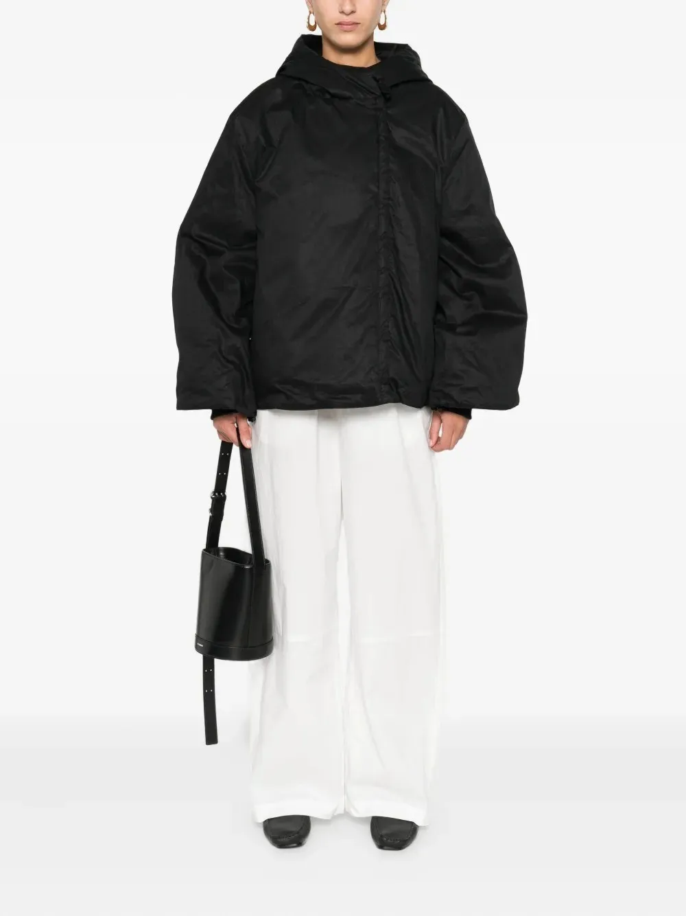 Hooded Zip-Up Padded Jacket