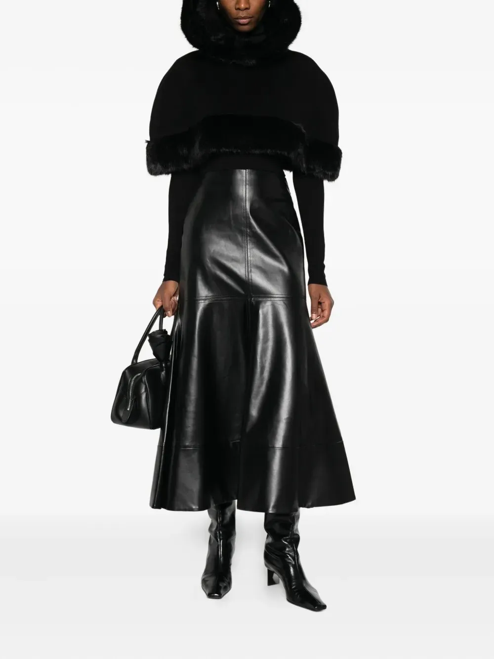Hooded Short Cape