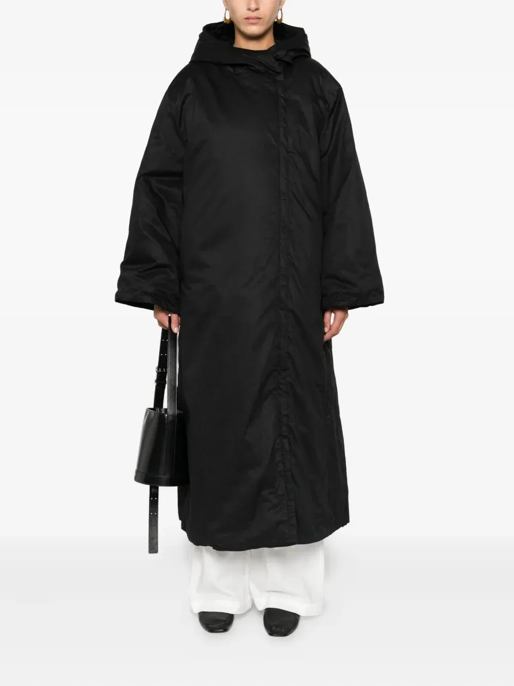 Hooded Long Cotton Coat