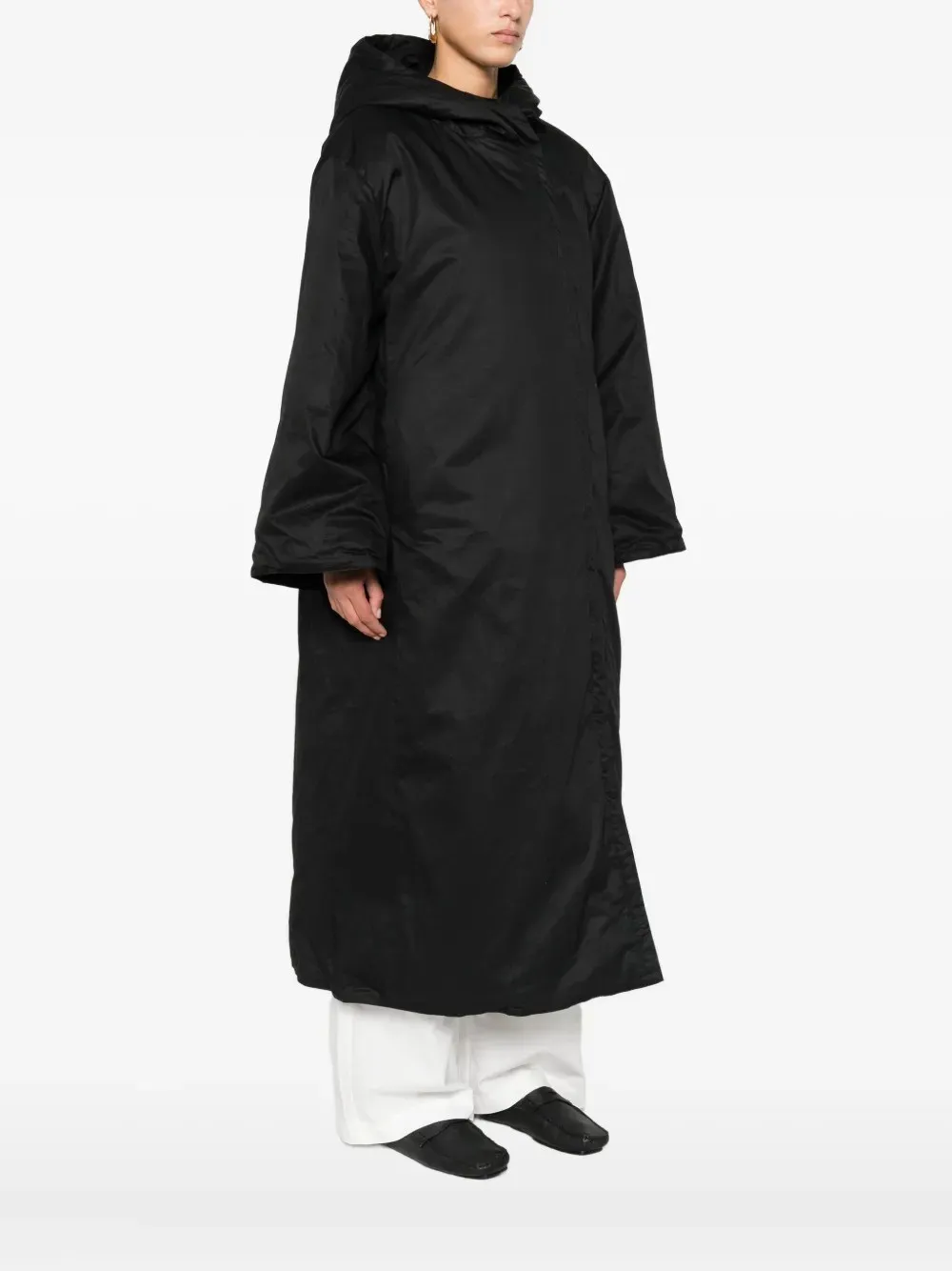 Hooded Long Cotton Coat