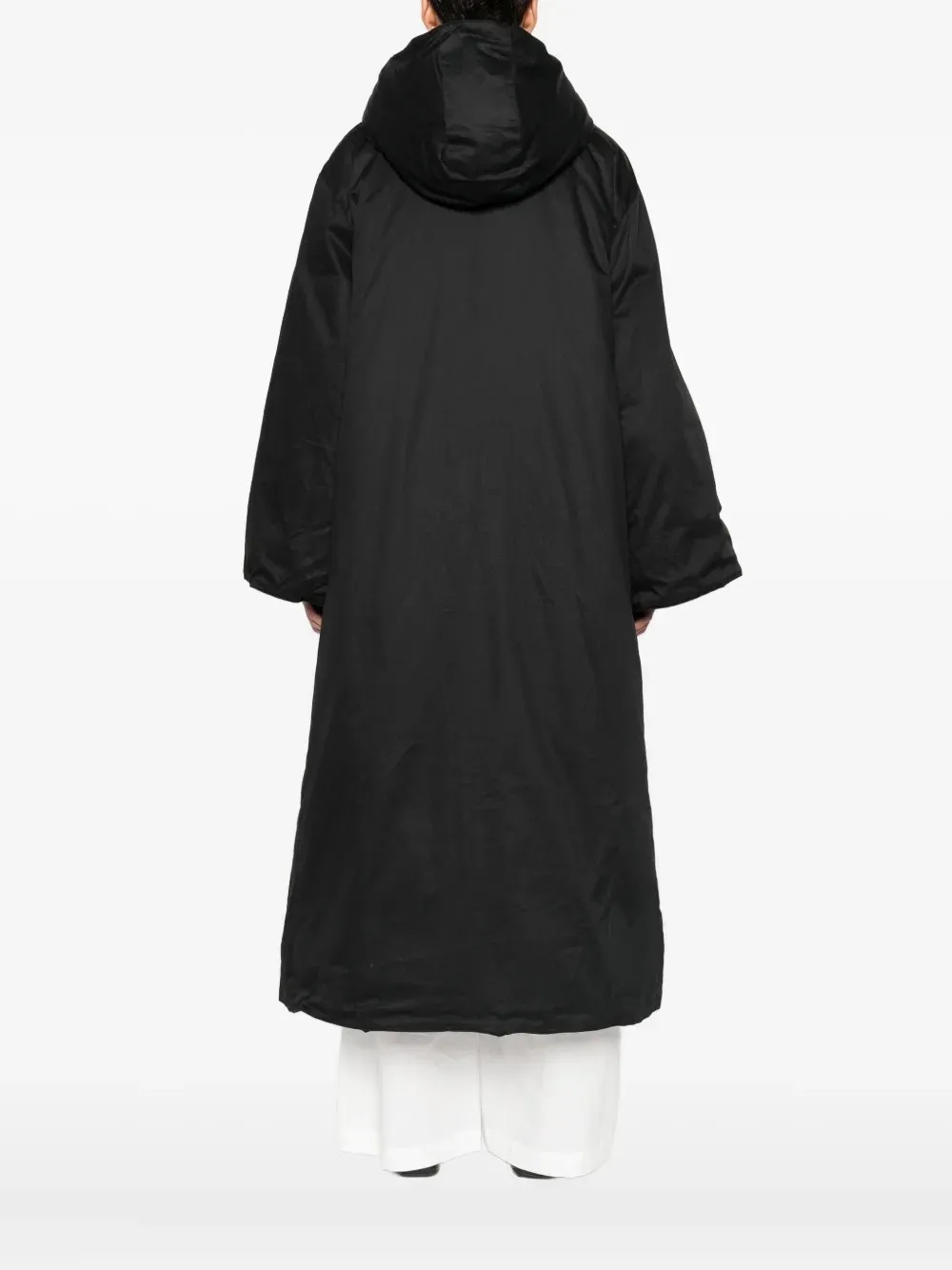 Hooded Long Cotton Coat