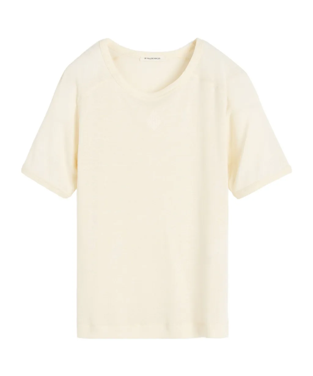 Alezia Monogram Embroidered T-Shirt