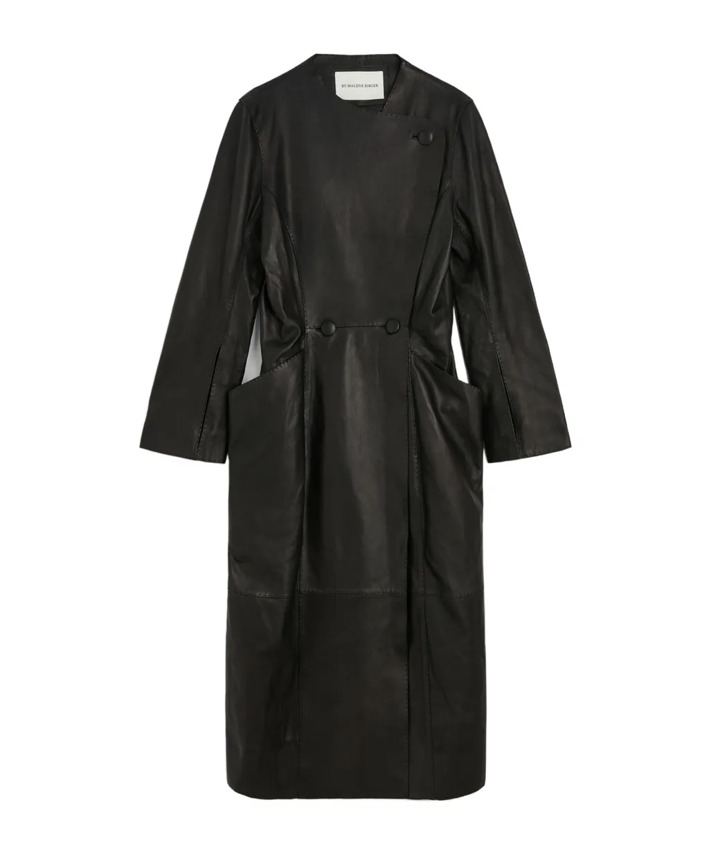 Sirrena Leather Coat