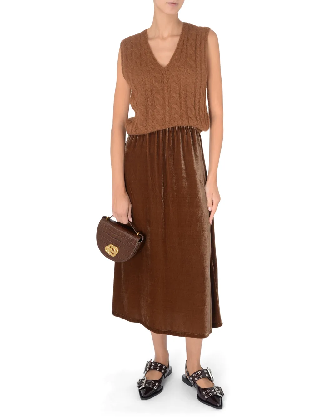 Elastic Waist Skirt