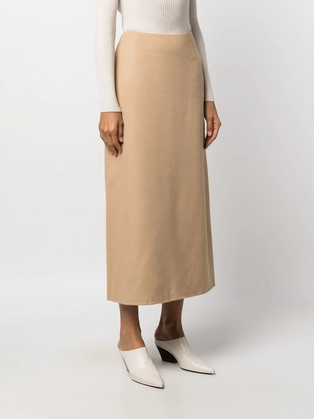 High Waist Midi Skirt