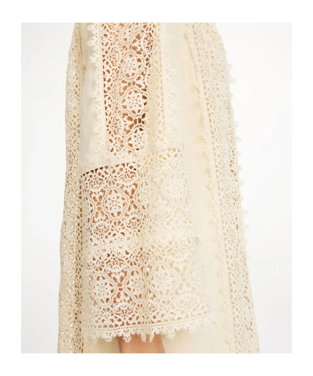 Lace Trim Dress
