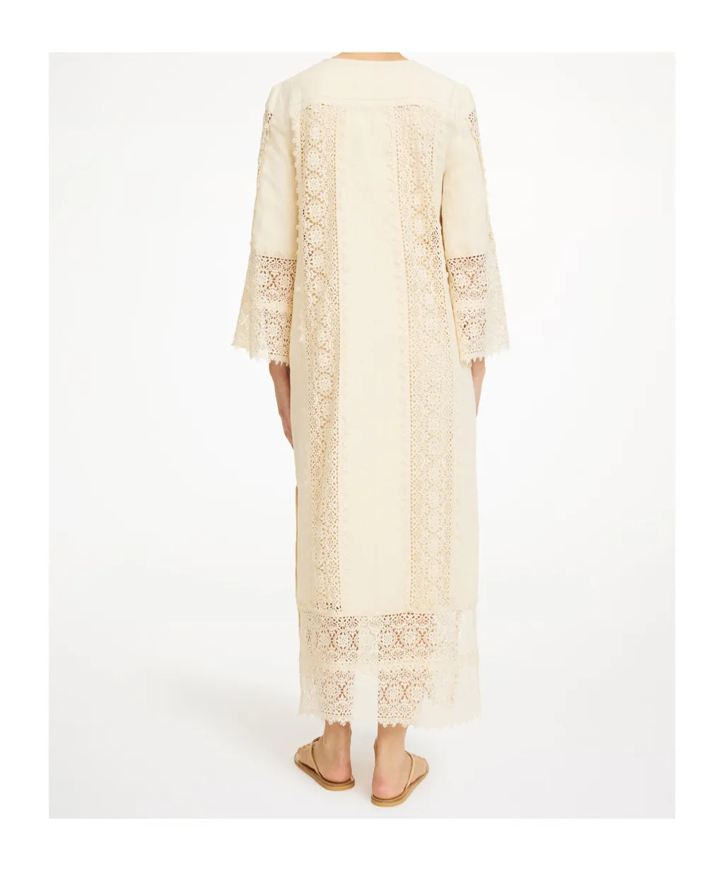 Lace Trim Dress